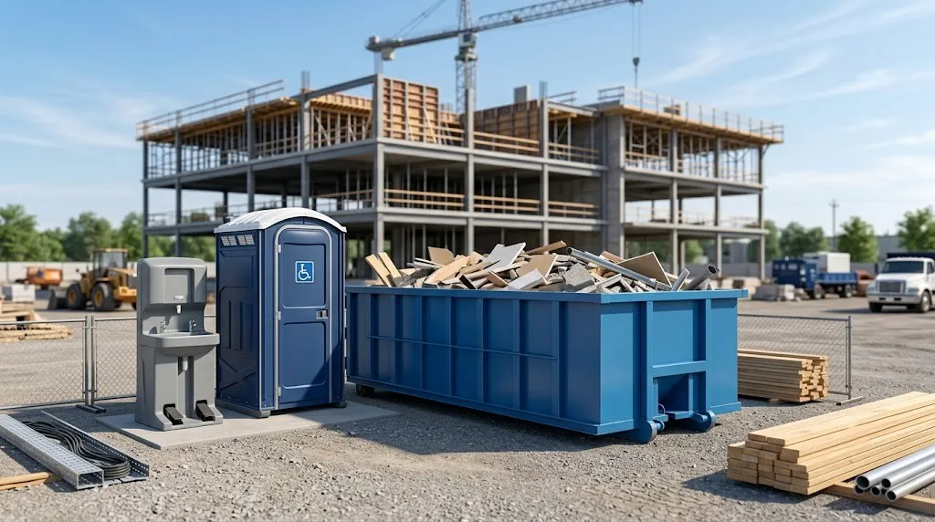 Construction Dumpster Rental in Lake Charles, LA