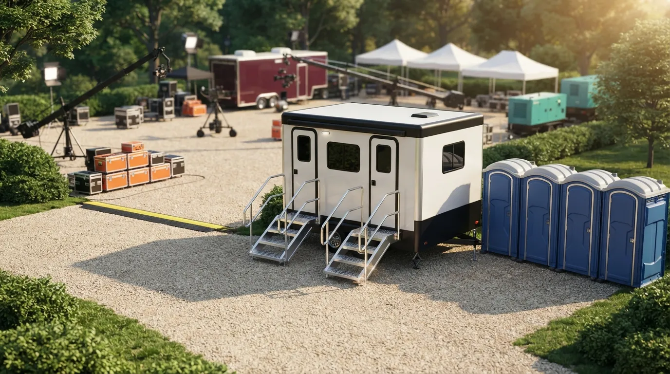 Film Set Restroom Rental in Lake Charles, LA