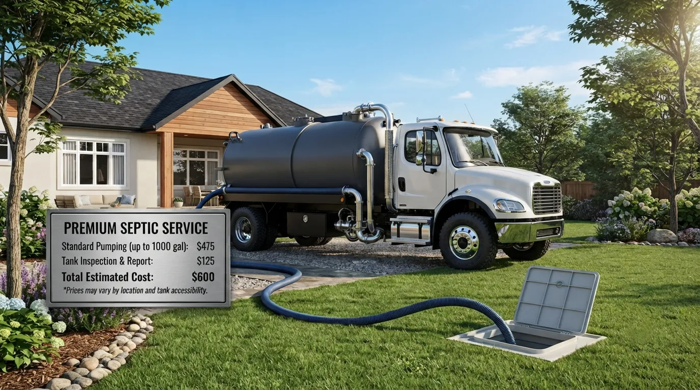 Septic Tank Pumping Cost in Lake Charles, LA